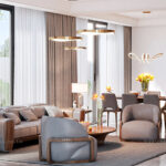 thiết kế thi công nội thất vincom shophouse diamond legacy