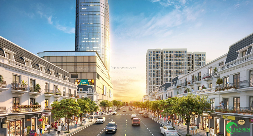 Địa hình thuận lợi hội tụ không gian hiện đại sôi động