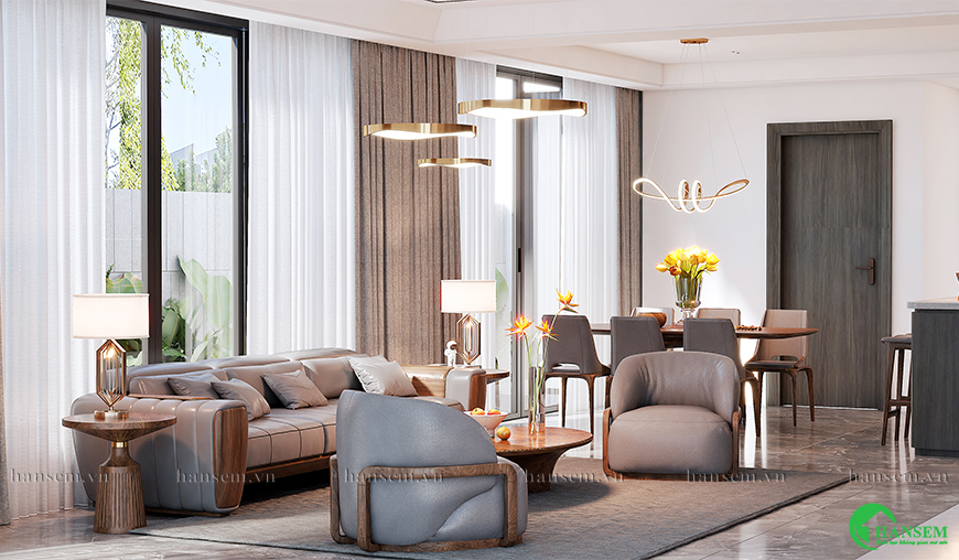 thiết kế thi công nội thất vincom shophouse diamond legacy
