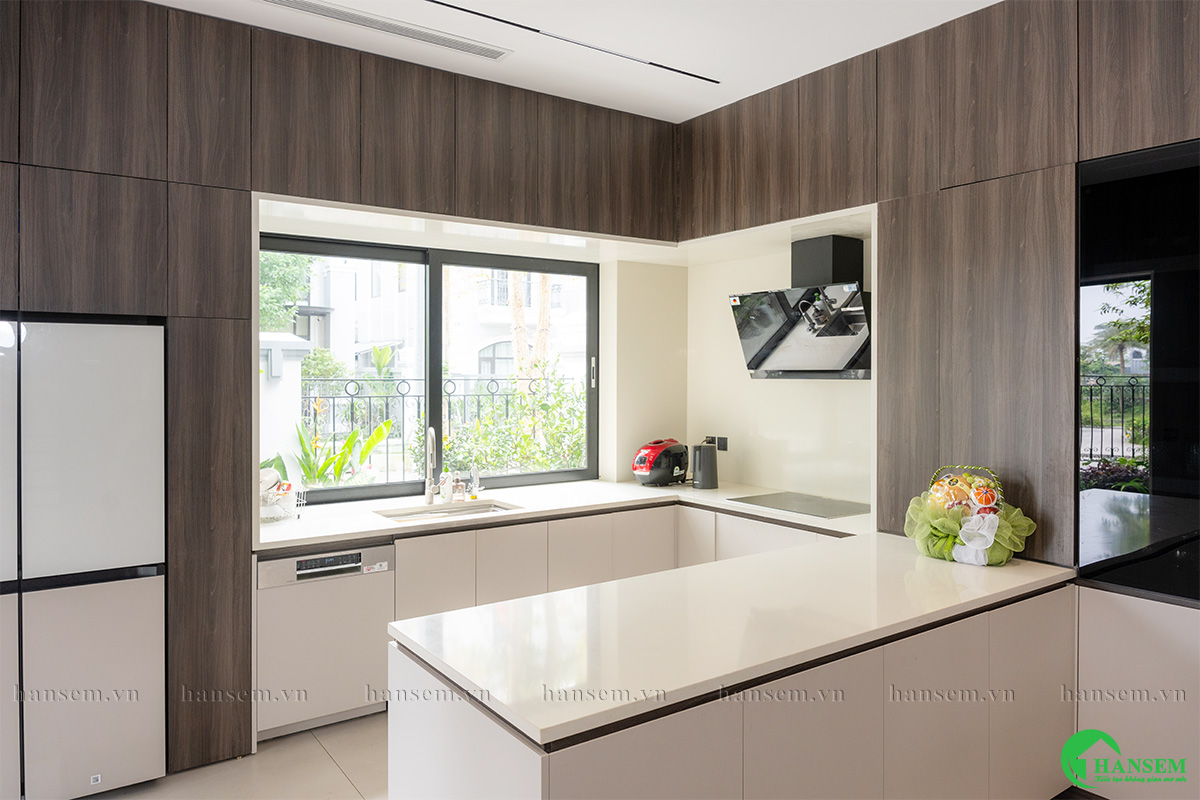 thiết kế thi công nội thất biệt thự chị thư vinh heritage