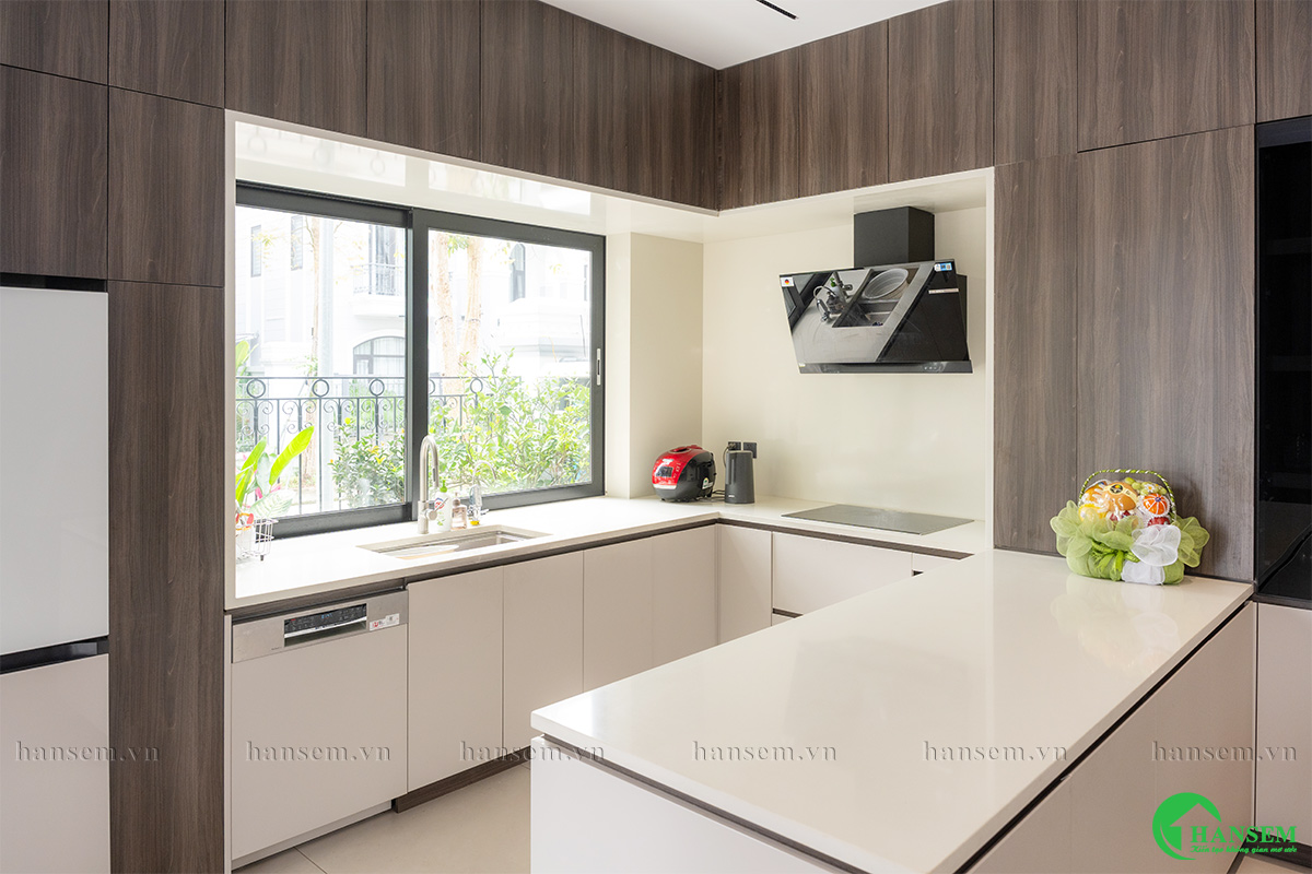thiết kế thi công nội thất biệt thự chị thư vinh heritage
