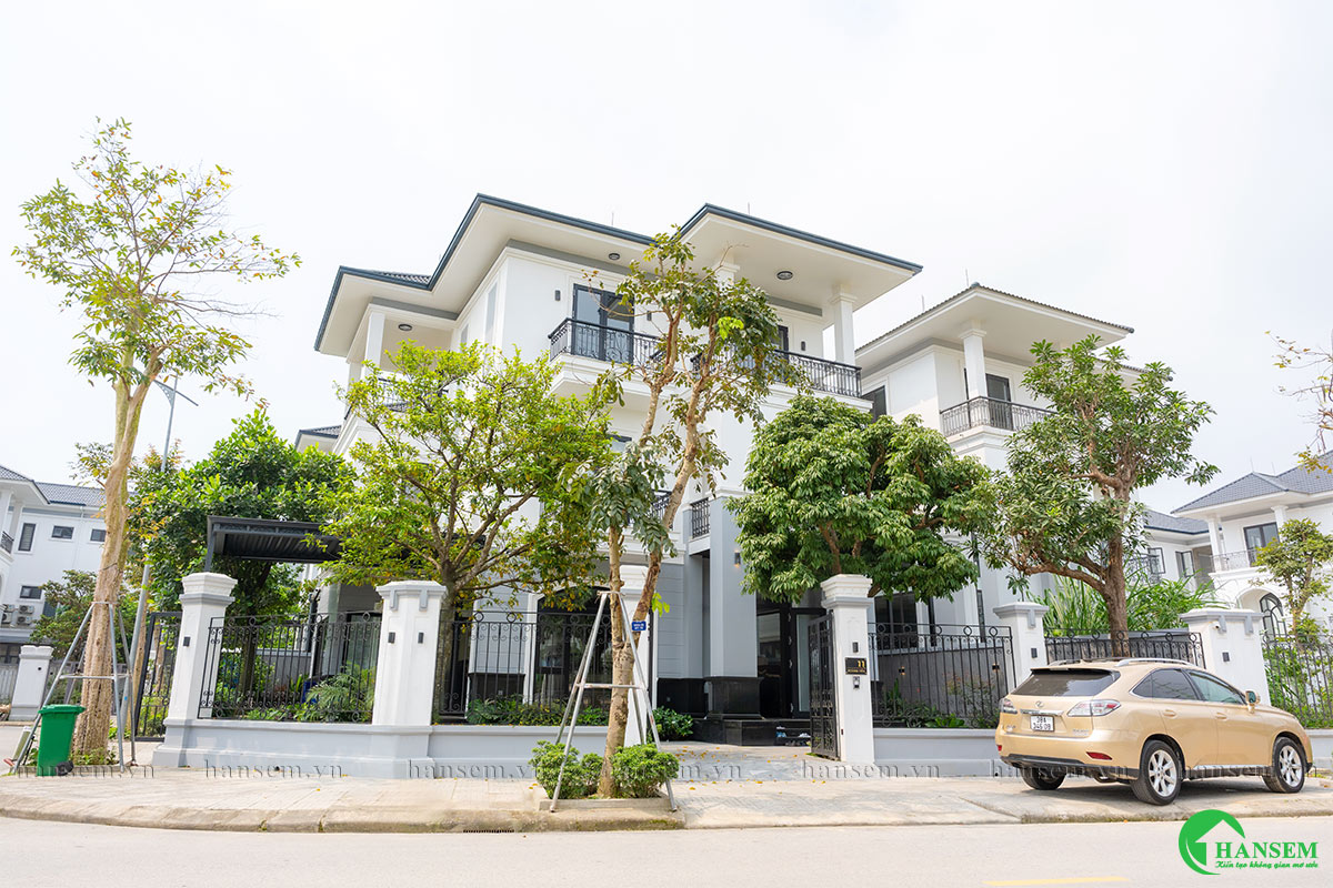 thiết kế thi công nội thất biệt thự chị thư vinh heritage