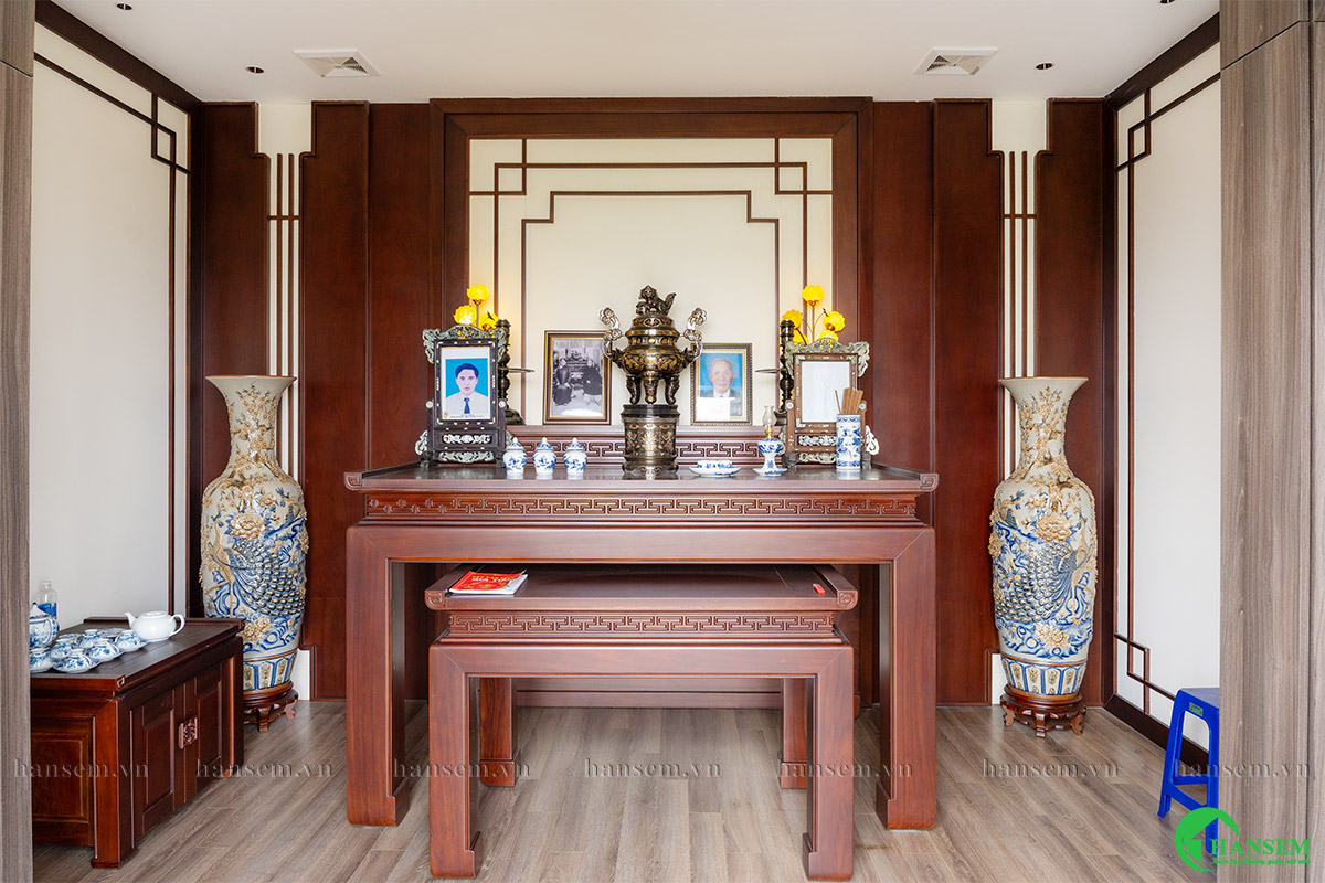 thiết kế thi công nội thất biệt thự chị thư vinh heritage