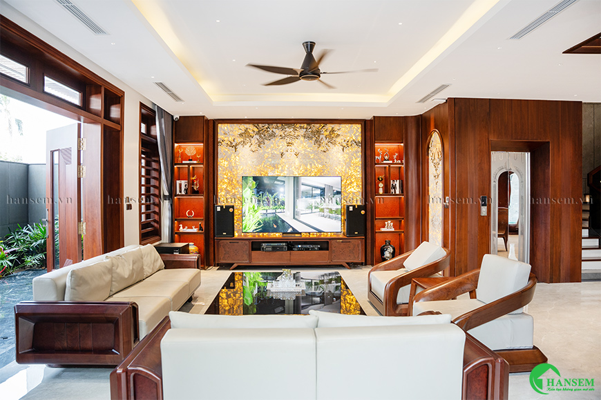 Không gian biệt thự đẳng cấp gia đình tận hưởng cuộc sống trọn vẹn