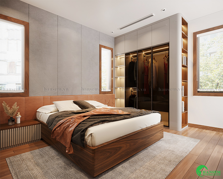 thiết kế thi công nội thất tại đô thị hà mỹ hưng