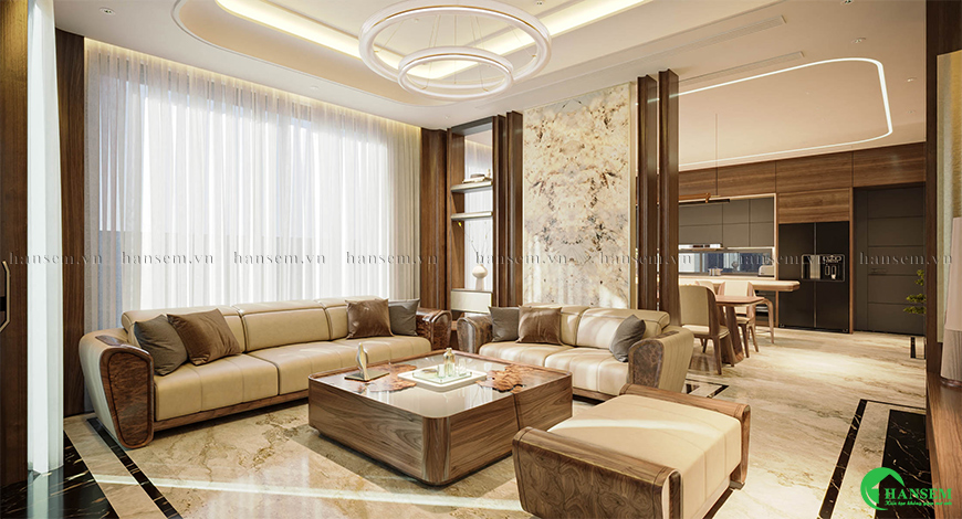thiết kế thi công nội thất tại đô thị hải vân