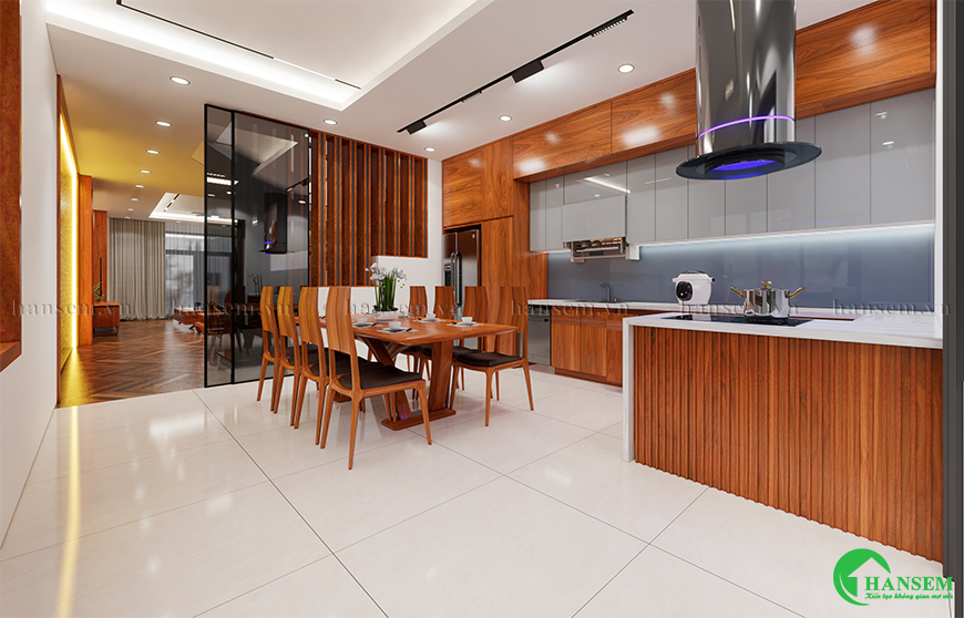 Thiết kế thi công phòng bếp chuyên nghiệp cải thiện nấu nướng cùng những bữa cơm sum vầy