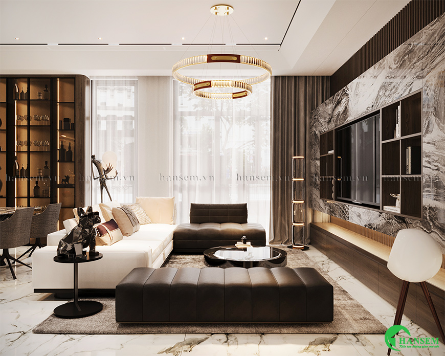 thiết kế thi công nội thất tại tnr stars diễn châu