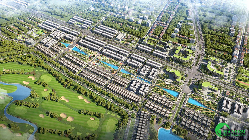 Quy hoạch đô thị đất rộng rãi hướng đến khu dân cư hiện đại với hạ tầng đồng bộ