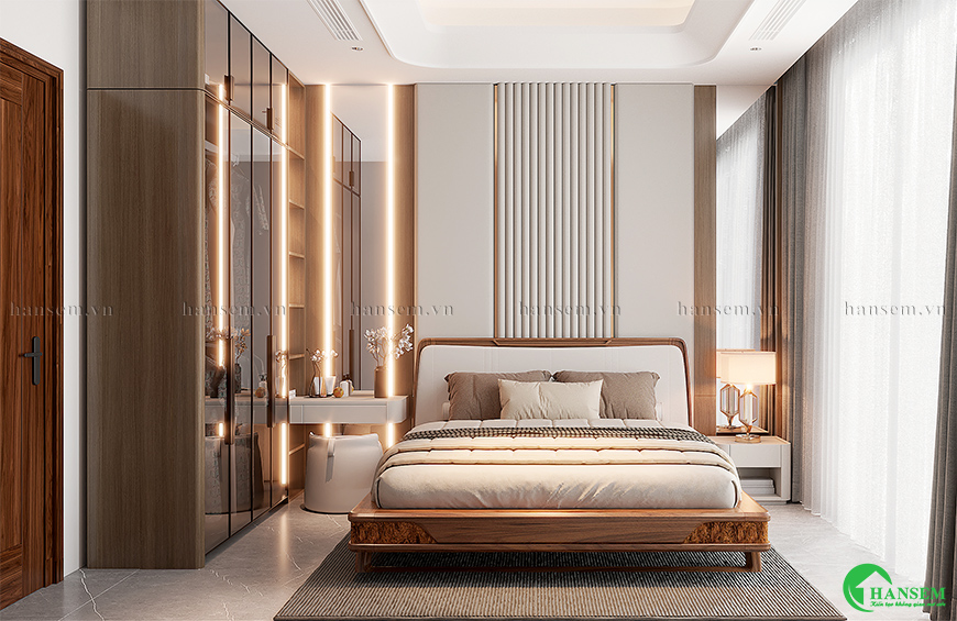 thiết kế thi công nội thất tại đô thị nam cầu phủ