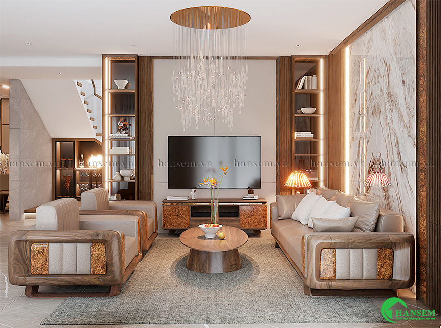 thiết kế thi công nội thất đô thị rox living hồng lĩnh