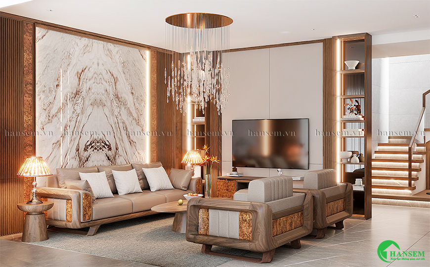 Thể hiện phong cách cùng đẳng cấp của gia chủ