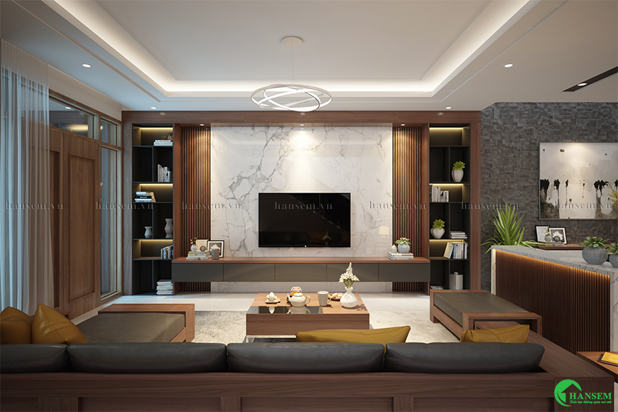 thiết kế thi công nội thất tại vinhomes hà tĩnh