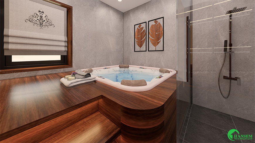thiết kế nội thất phòng tắm
