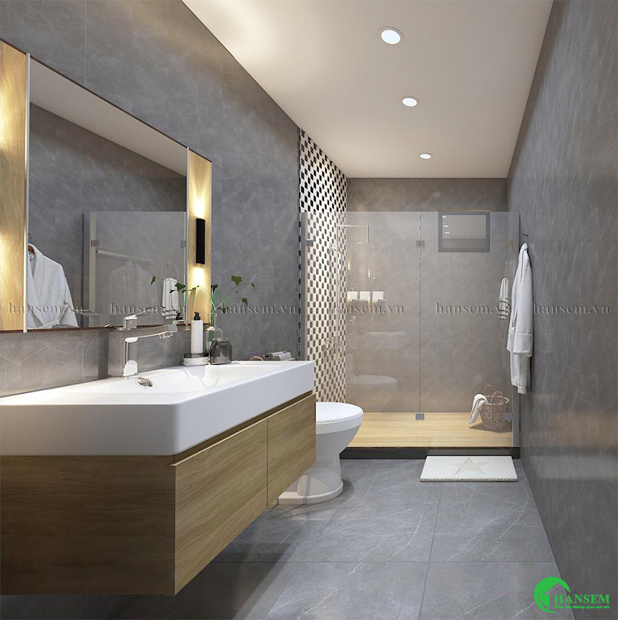 thiết kế nội thất phòng tắm