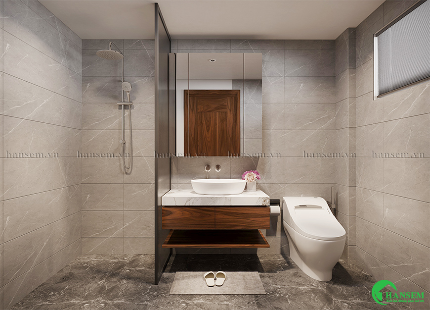 thiết kế nội thất phòng tắm