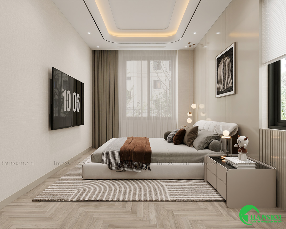 thiết kế nội thất nhà anh khang tại vinh hưng