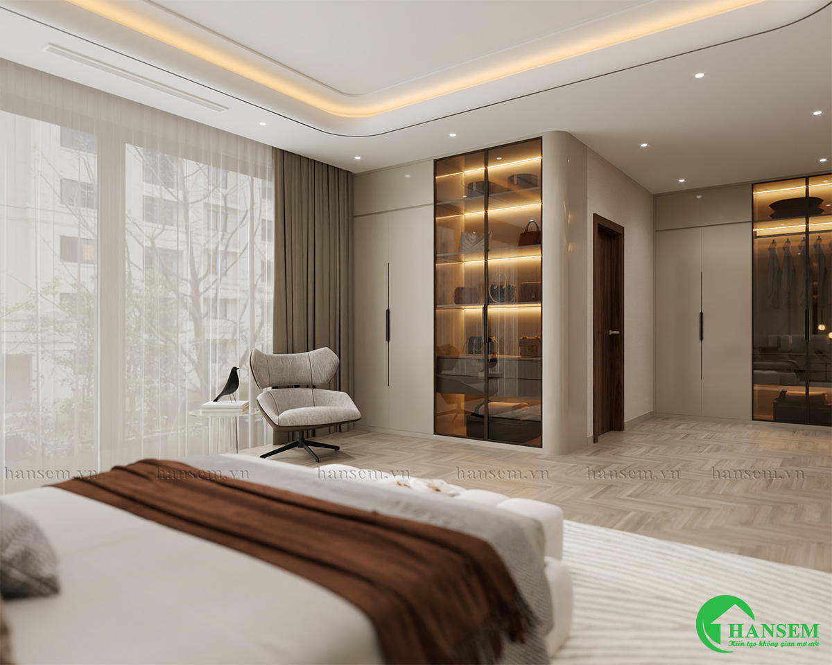 thiết kế nội thất nhà anh khang tại vinh hưng