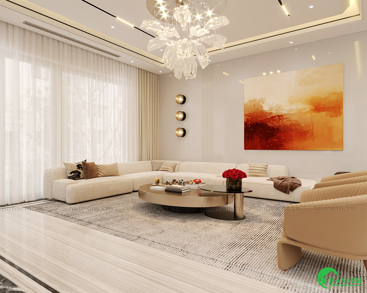 thiết kế nội thất nhà anh khang tại vinh hưng