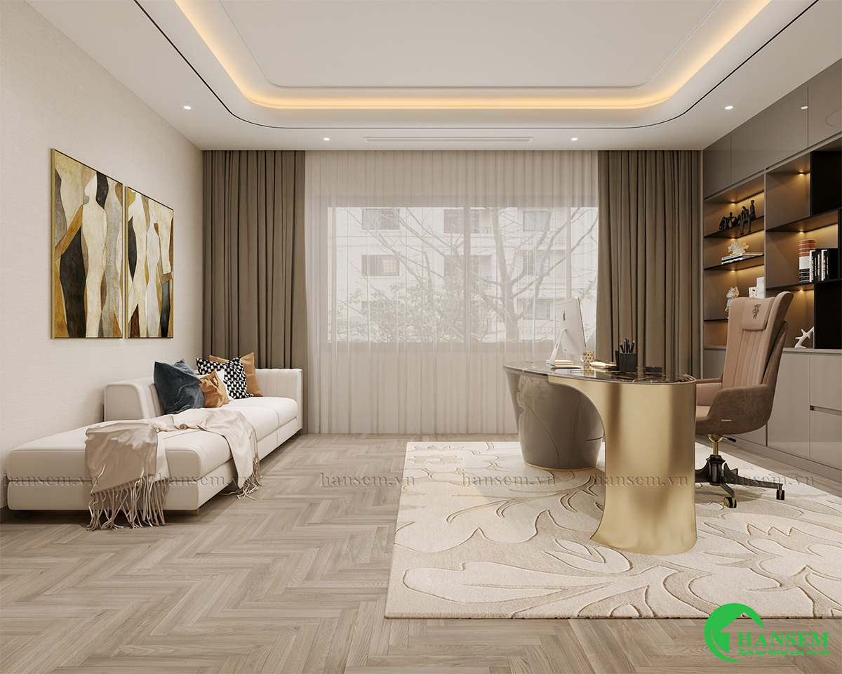 thiết kế nội thất nhà anh khang tại vinh hưng