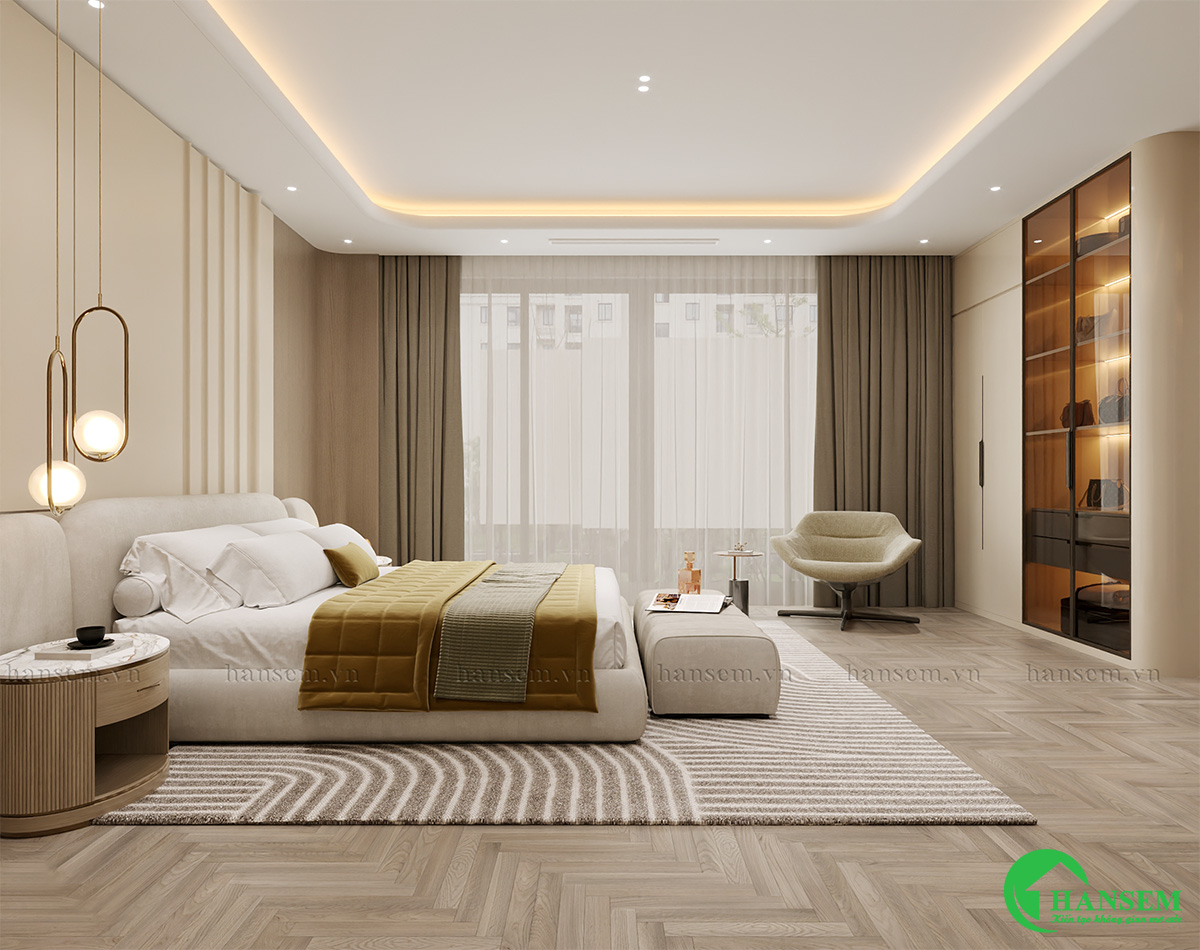 thiết kế nội thất nhà anh khang tại vinh hưng