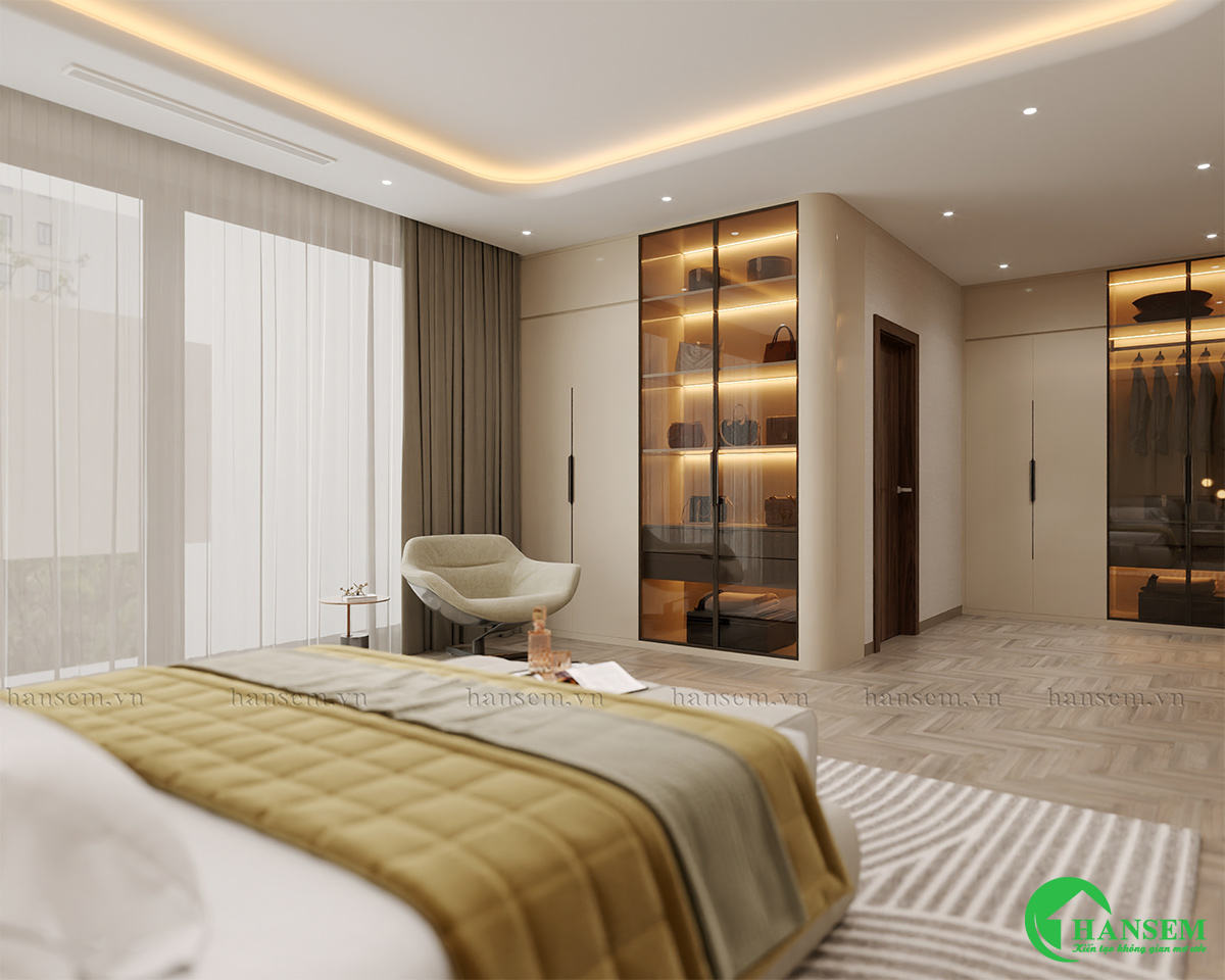 thiết kế nội thất nhà anh khang tại vinh hưng