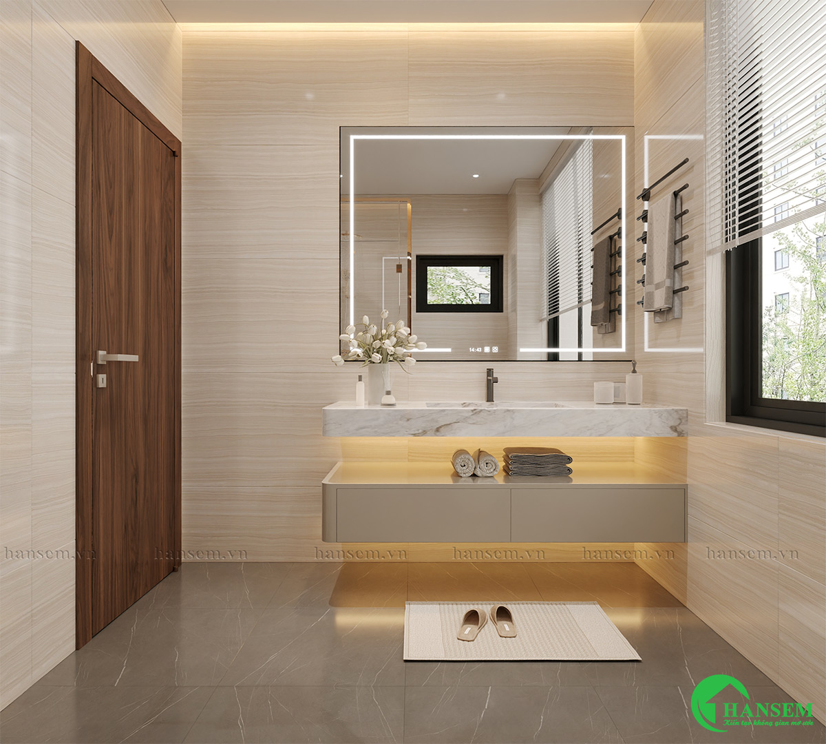 thiết kế nội thất nhà anh khang tại vinh hưng