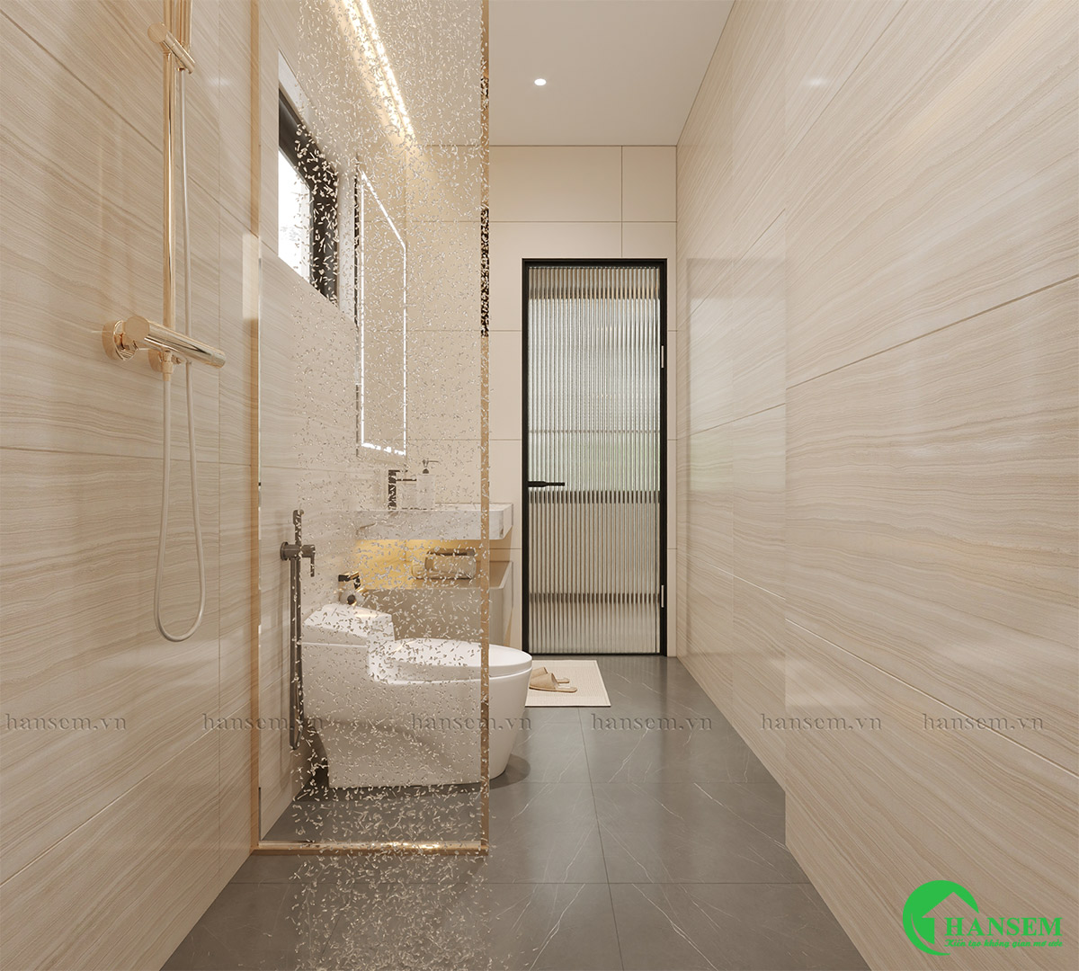 thiết kế nội thất nhà anh khang tại vinh hưng