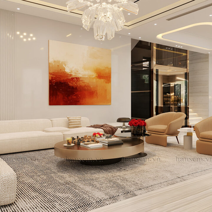 thiết kế nội thất nhà anh khang tại vinh hưng