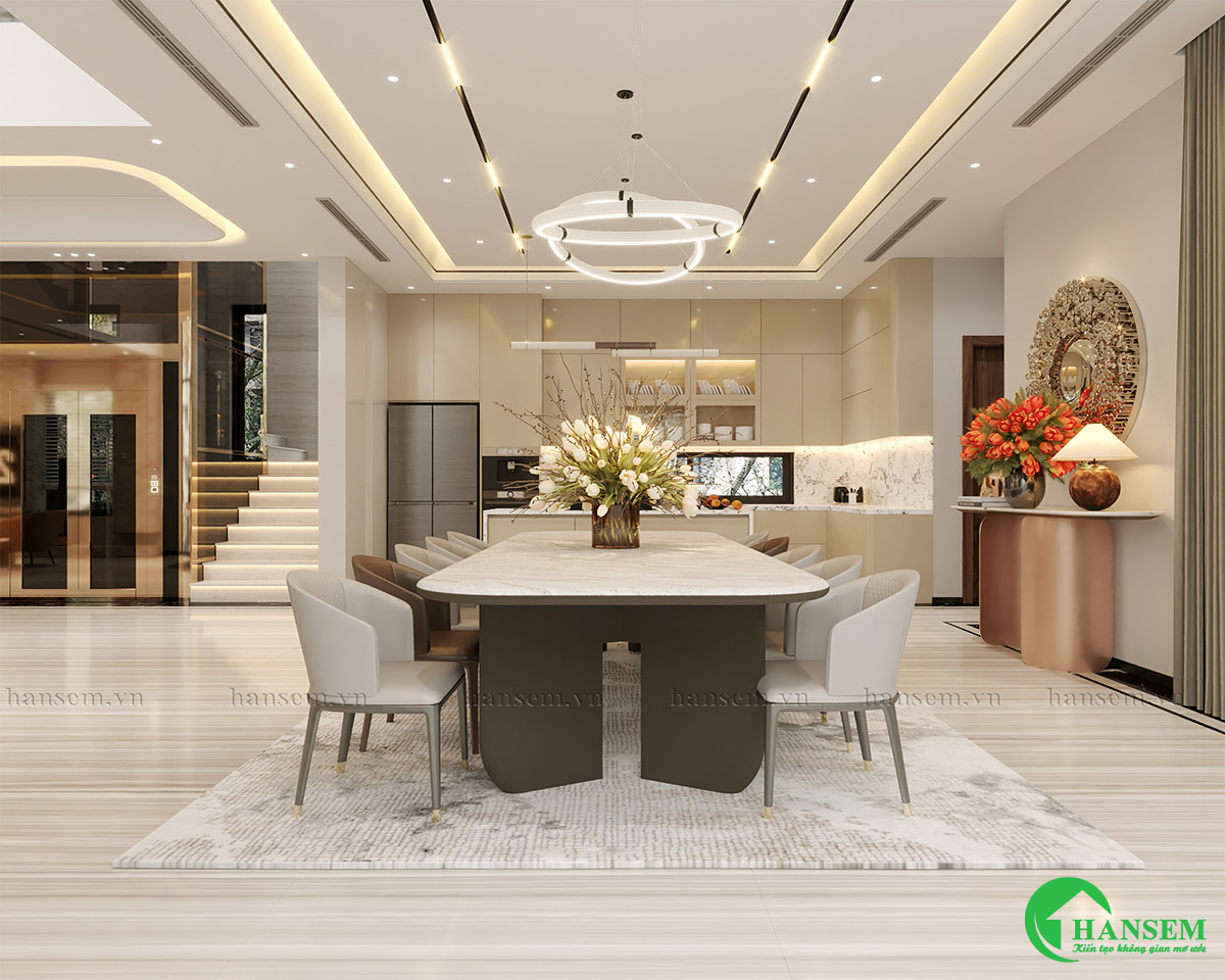 thiết kế nội thất nhà anh khang tại vinh hưng