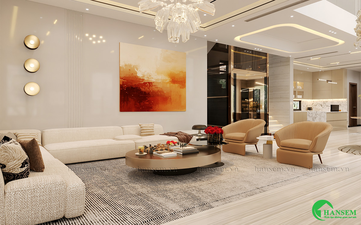 thiết kế nội thất nhà anh khang tại vinh hưng