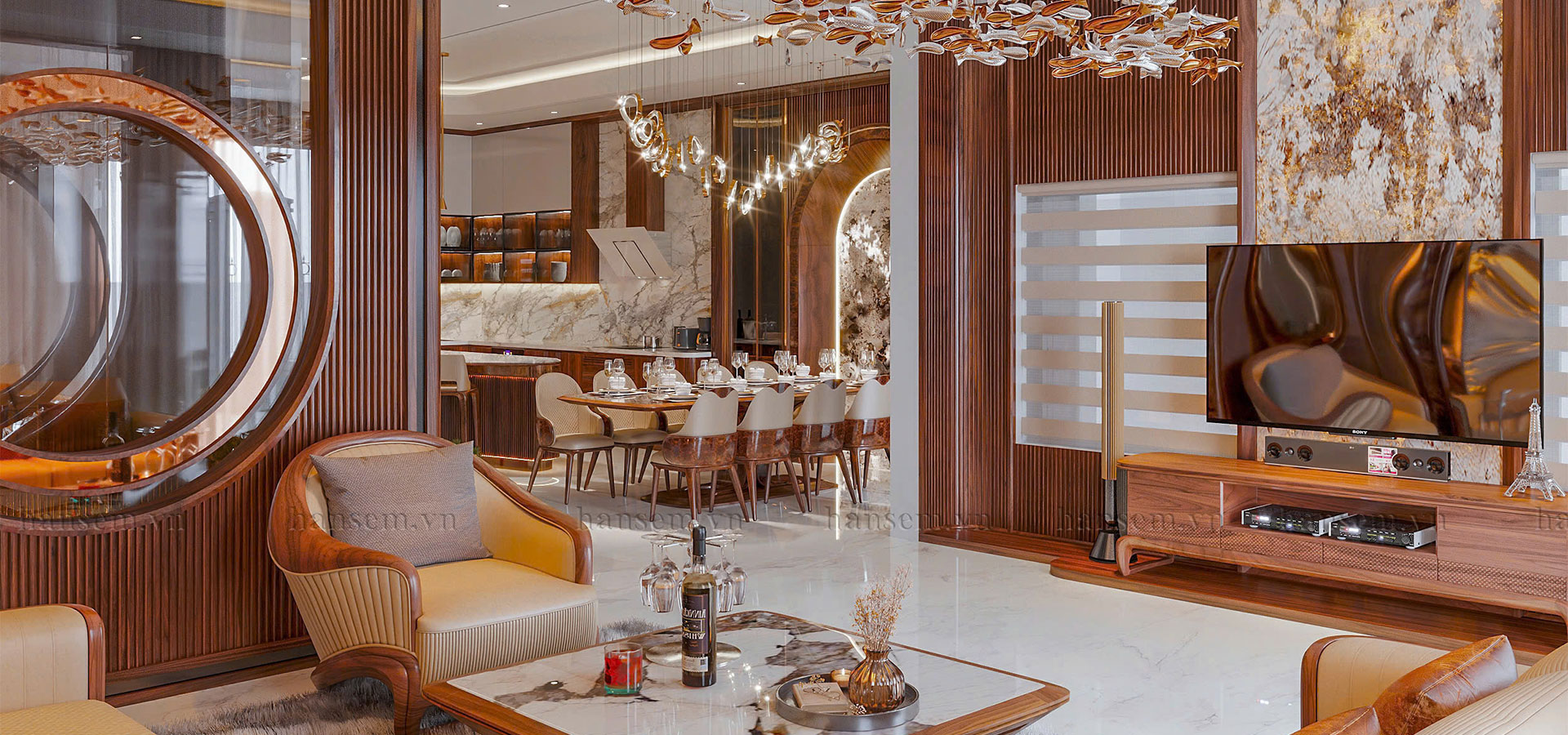 thiết kế thi công nội thất anh chung phường trường vinh