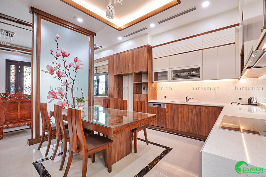 ghế bàn ăn gỗ hương đá