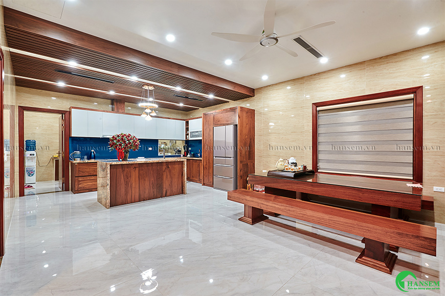 ghế bàn ăn gỗ hương đá