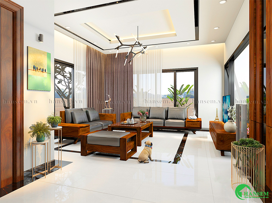 Tập trung xử lý kiến trúc nội thất hài hòa cân bằng giữa kích thích và bố trí phù hợp
