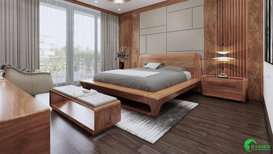 Đáp ứng nhu cầu sử dụng của gia đình khi trang trí nội thất phòng ngủ hiện đại
