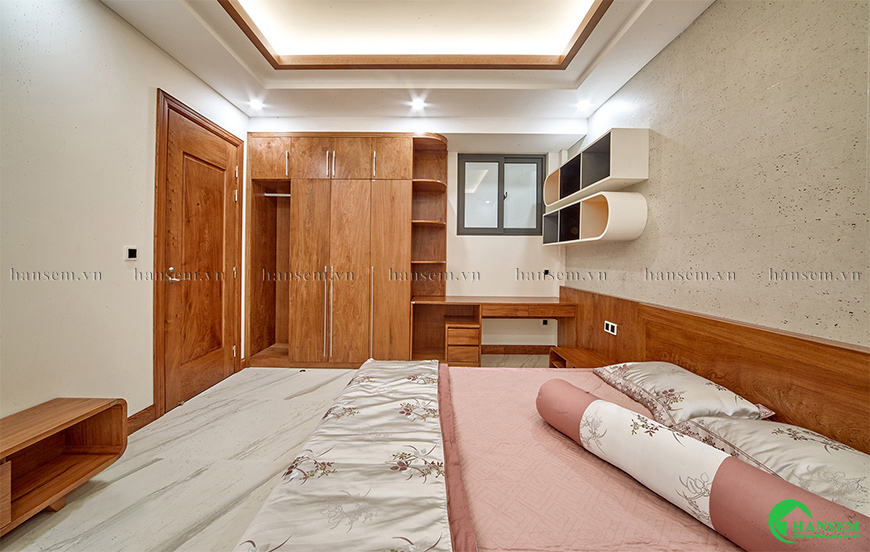 Phát huy trọn vẹn giá trị của phòng ngủ để tiện sinh hoạt đồng thời đáp ứng sử dụng