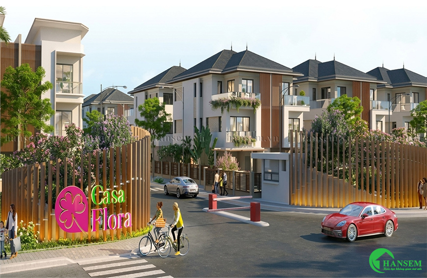 Quần thể khu đô thị hiện đại và đẹp đáp ưng nhu cầu sở hưu căn nhà khang trang mà dân cư yêu thích