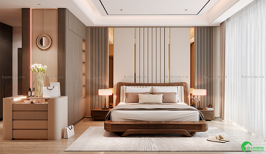 Đồng nhất phòng cách và đẹp nơi gia chủ thực sự gắn bó lâu dài cùng nghỉ ngơi mỗi ngày